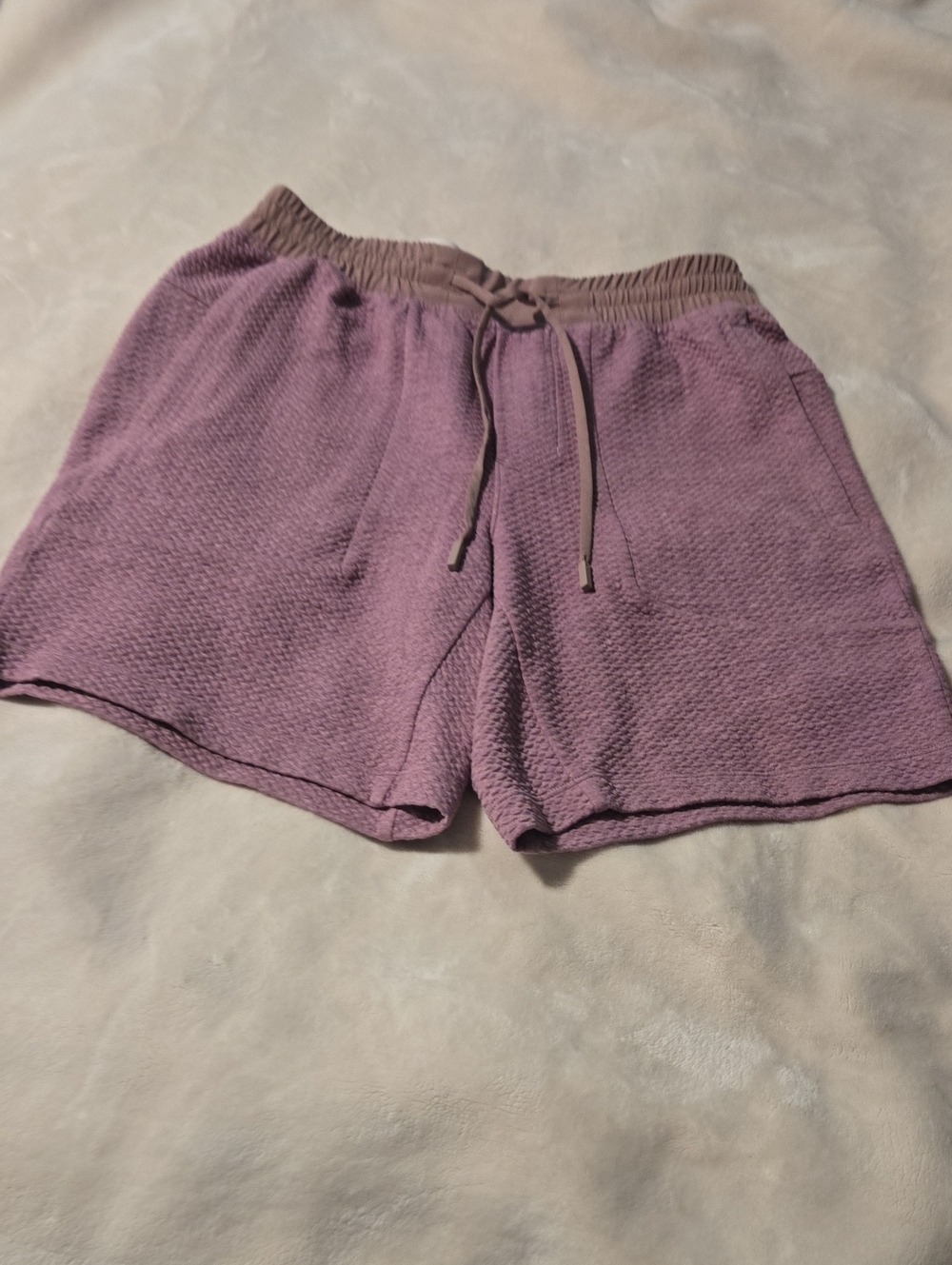 lululemon athletica Waffle Texture Shorts - Dusty Mauve